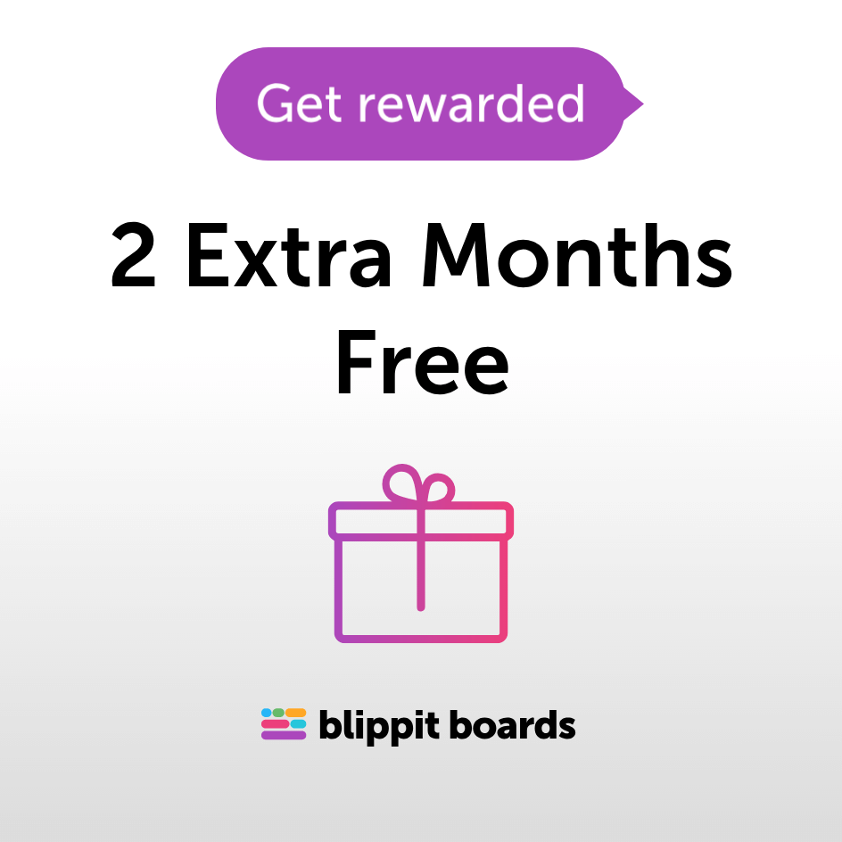 Get rewarded with Blippit Boards